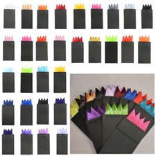 Mens Classic 4 Folds Pre-folded Pocket Square Wedding Party Hanky Handkerchief