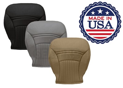 For 1997-2004 Chevy Corvette Base Z06 Front Bottom Perforated Leather Seat Cover