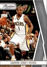 2010-11 Panini Prestige Dahntay Jones Indiana Pacers #41