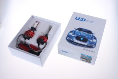 2020 Auto LED Headlight or Foglight Kit 7200Lm & 60W/Set,Bulb H3, White 6000K