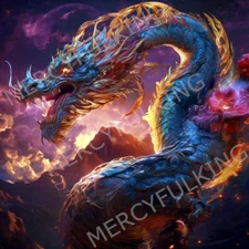 Dragon - Digital AI Art Image (4k HD) High Resolution Print Download