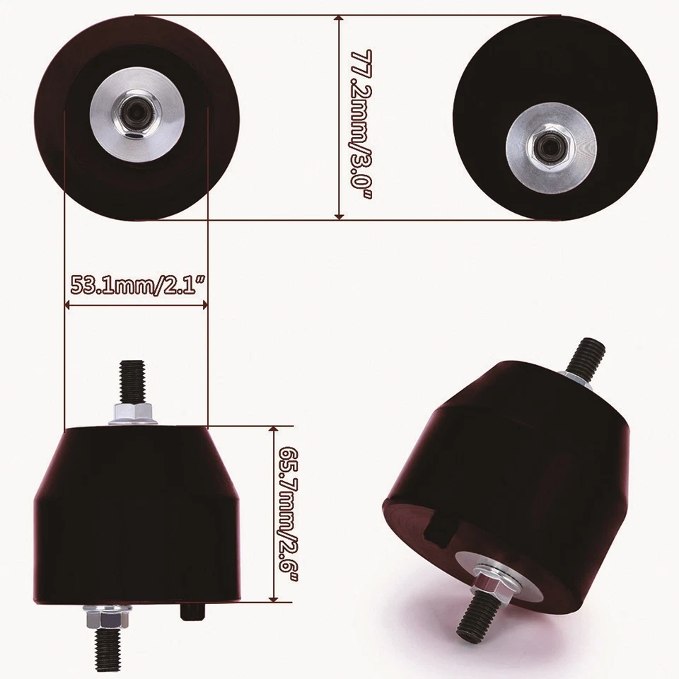 Soportes de motor delanteros izquierdo y derecho para BMW Serie 3 E46 Z4 E85 22116779970 Foto 2 de 4