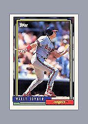 1992 Topps Micro #629 Wally Joyner - NM-MT