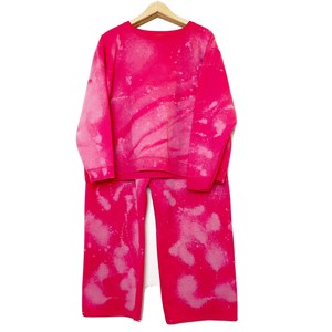 hot pink sweatshirt dress