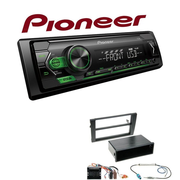 Pioneer Autoradio Android USB AUX Mit Einbauset FüR Audi A4 2002-2009 Bose-image