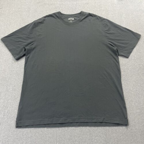 Duluth Long Tail XL Short Sleeve T Shirt Polo Tagless Split Green 100% Cotton - Afbeelding 1 van 11