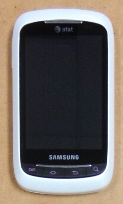 Samsung DoubleTime SGH-I857 - White ( AT&T ) Very Rare Android