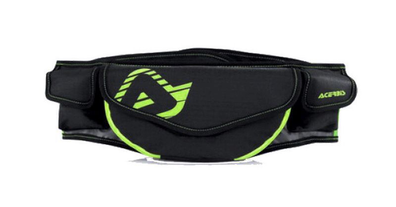 Acerbis Riñonera Bolsa De Cintura Bandolera Negra/Amarilla