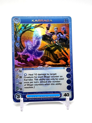 Chaotic 6/100 Karraba Super Rare Holo Foil Card Max Power Wisdom