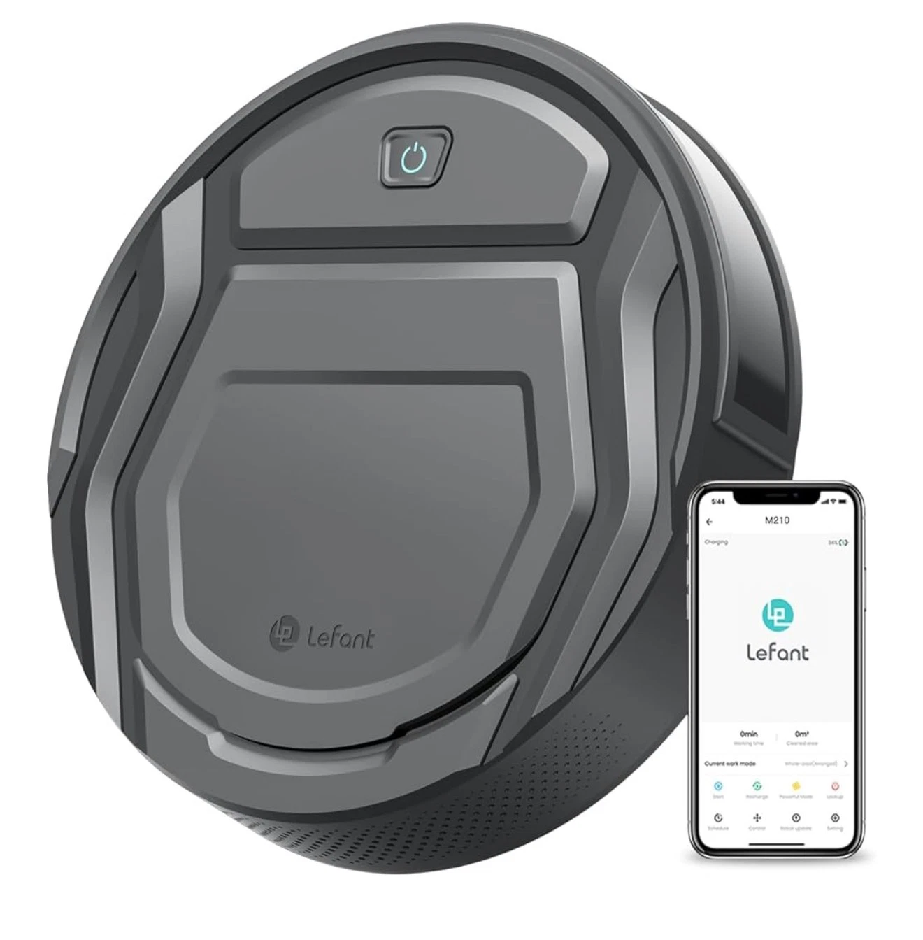Robot Vacuum Cleaner, 2200Pa Powerful Suction, Auto-Recharge,6D Collision Sensor