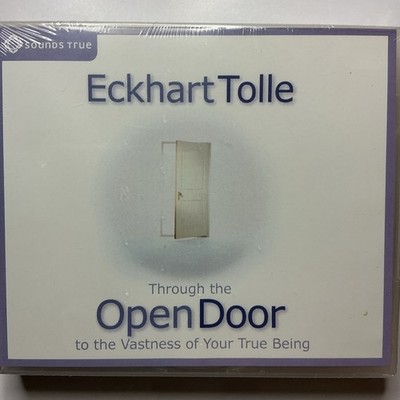Through the Open Door by Eckhart Tolle (CD, Dec-2006, Sounds True) New