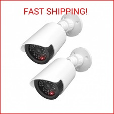 WALI Dummy Fake Camera, Surveillance Security CCTV Dome Camera, Indoor Outdoor C