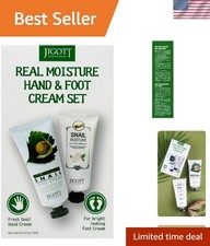 Deep Hydration Snail Cream Set for Hands Feet - Value Korean Skincare 3.4 OZ