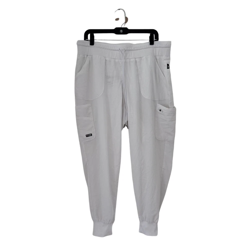 Pantalones de chándal Grey’s Anatomy Barco blancos para mujer 2XL spandex elásticos Foto 2 de 3