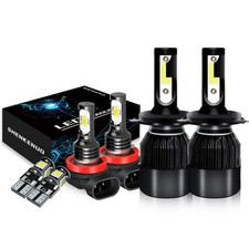 H4 H11 Headlight Bulbs 6000K LED White 501 Fog Side Light For Vauxhall Vivaro
