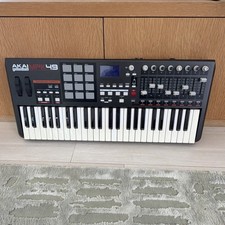 Akai MPK49 49-Key Semi-Weighted USB MIDI Keyboard Controller with Pads Faders