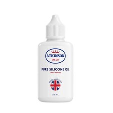 Silicone Oil 30 ml &ndash; Pure Lubricant for Plastics, Rubber & Mechanisms Atkinson