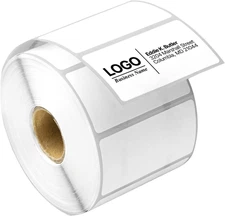 2.25" x 1.25" Direct Thermal Label - Compatible with Rollo Label Printer