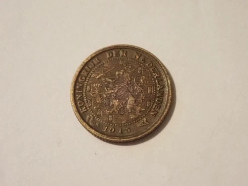 1915 Netherlands 1/2 Cent — photo from the most recent tracked eBay sale