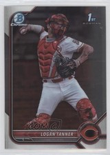 2022 Bowman Draft Chrome Logan Tanner #BDC-55 5aj