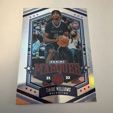 Zaire Williams 2021-22 Panini Chronicles Marquee Rookie #348 NBA Basketball