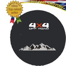 Spare Tire Cover Protector 4x4 Off-road Xl 27575r17 28575r16 33x12.5-15