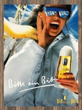 Bitburger Pils - Bitte ein Bit - Reklame Werbeanzeige Original-Werbung 1990 (1)