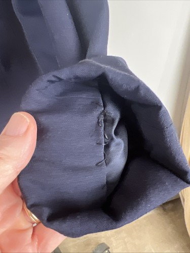 Chaqueta Blazer Vintage Spazio Jeans Couture Talla 42 Mujer’s Azul Marino - Imagen 4 de 7