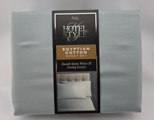 Hotel Style Full 100 Egyptian Cotton Sheet Set 600 Thread Count Sateen Weave