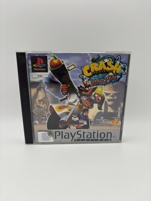 PS1 PlayStation 1 - Crash Bandicoot 3: Warped Platinum mit OVP Hülle beschädigt