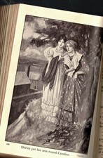 1910 era CHARLOTTE BRONTE CLASSIC SHIRLEY T.H. ROBINSON MANY FINE PRINTS BRITISH