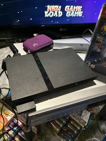 Sony PlayStation 2 PS2 SCPH-77001 Slim Console  OEM cables, controller and game!