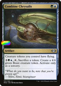 Combine Chrysalis - Foil - Modern Horizons 2 #191