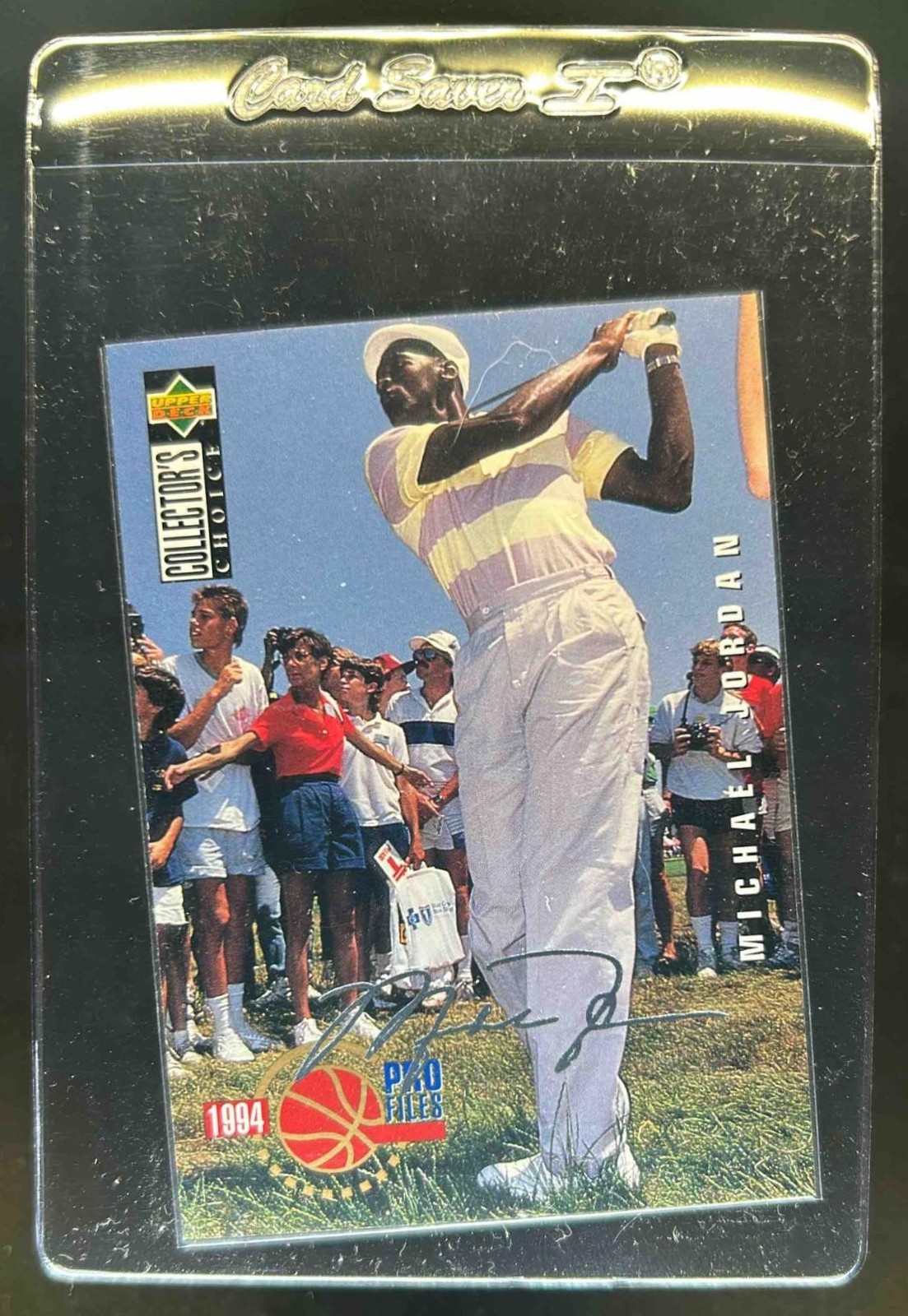 1994-95 Upper Deck Collector's Choice Michael Jordan Silver Signature #204 Bulls