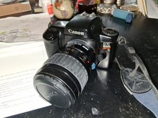 Canon EOS Rebel S Camera Body with 35-105MM lens, bag, and lens converter