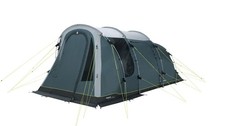 Outwell Rockwell 4 Poled Camping Family Tunnel Tent (111476) With Dark Bedrooms