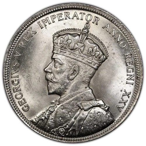 1935 Canada Silver Dollar ICCS MS-65 - First Year of Issue - Nice Condition