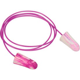 Moldex 6654 SparkPlugs Multi-Color Foam Earplugs Corded 100 Pairs/Box