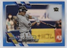 2021 Chrome NPB Nippon Professional Baseball Blue Refractor Yutaro Sugimoto 1b9b