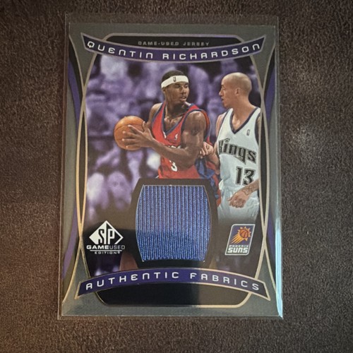 Upper Deck 2004-05 SP Game Used Quentin Richardson Authentic Fabrics AF-QR