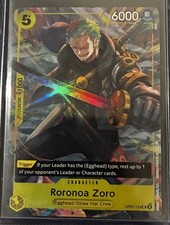 Roronoa Zoro OP07-113 Illustration Box Vol. 3 One Piece Promotion Card