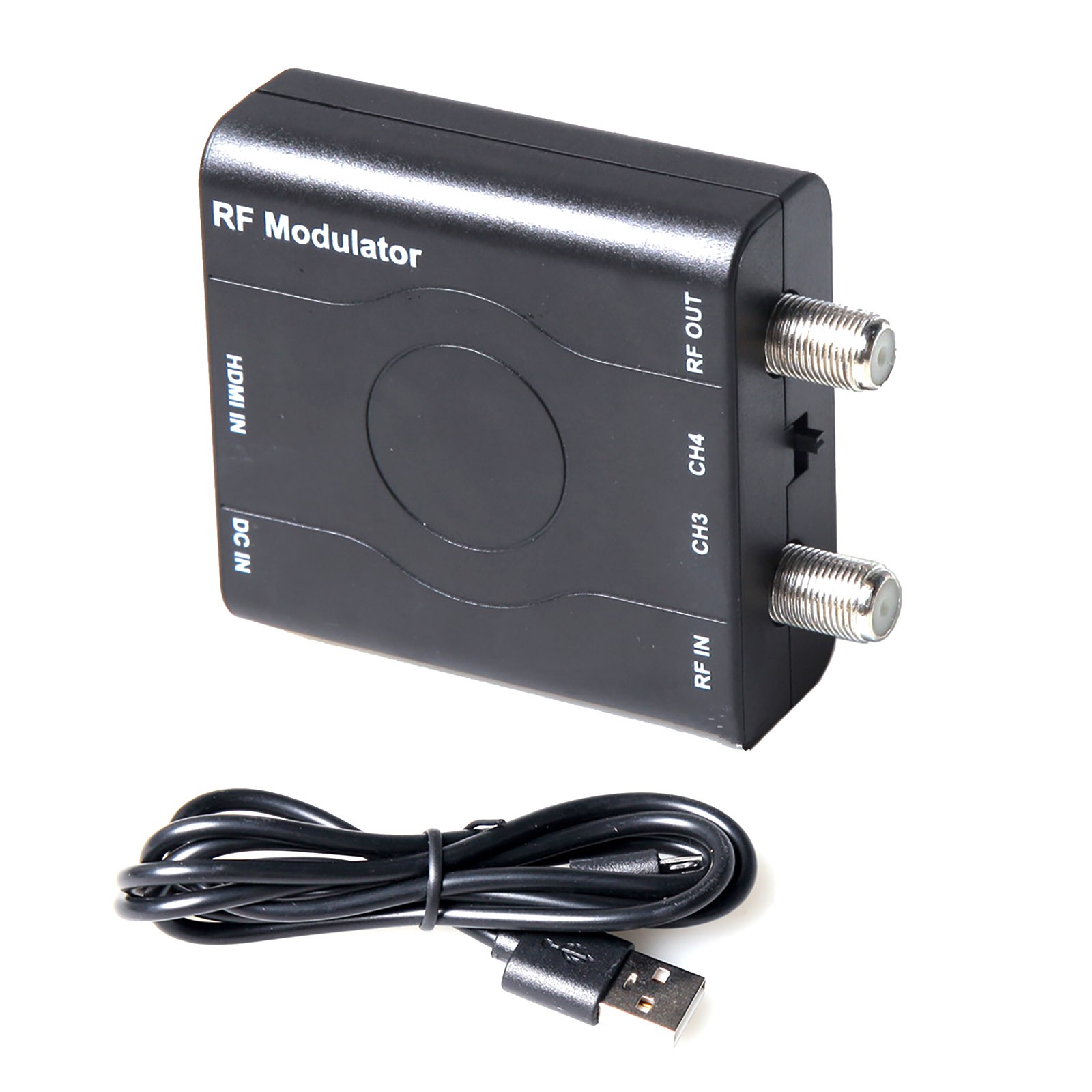 HDMI to RF Modulator HDM61 NTSC CH3/CH4 1080P HDCP1.4 for CCTV/DVR Game Console