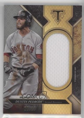 2017 Topps Triple Threads Single Jumbo Relics Silver /27 Dustin Pedroia 2r7