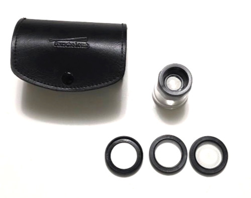 Bausch Lomb Hastings Triplet 10x Measuring Magnifier Scale 3 Reticles w/ Case