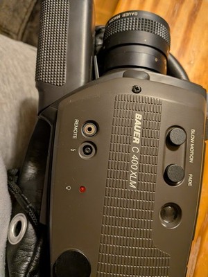 Bauer C 400 XLM Super 8 Kamera | f1.7 Macro-Neovaron | Vintage Filmkamera 1982