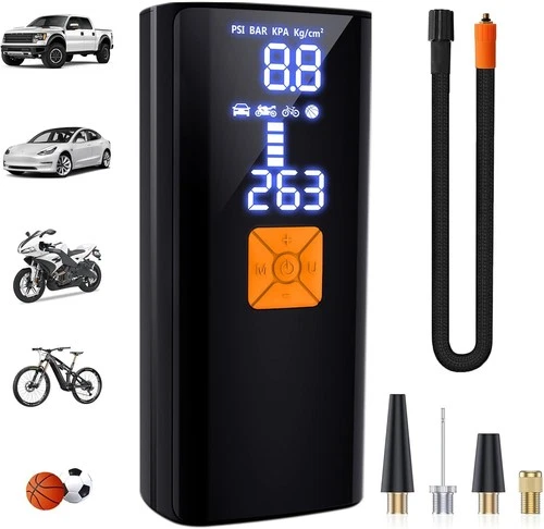 Tire Inflator Portable Air Compressor,Tire Inflators Portable Cordless Air Pump