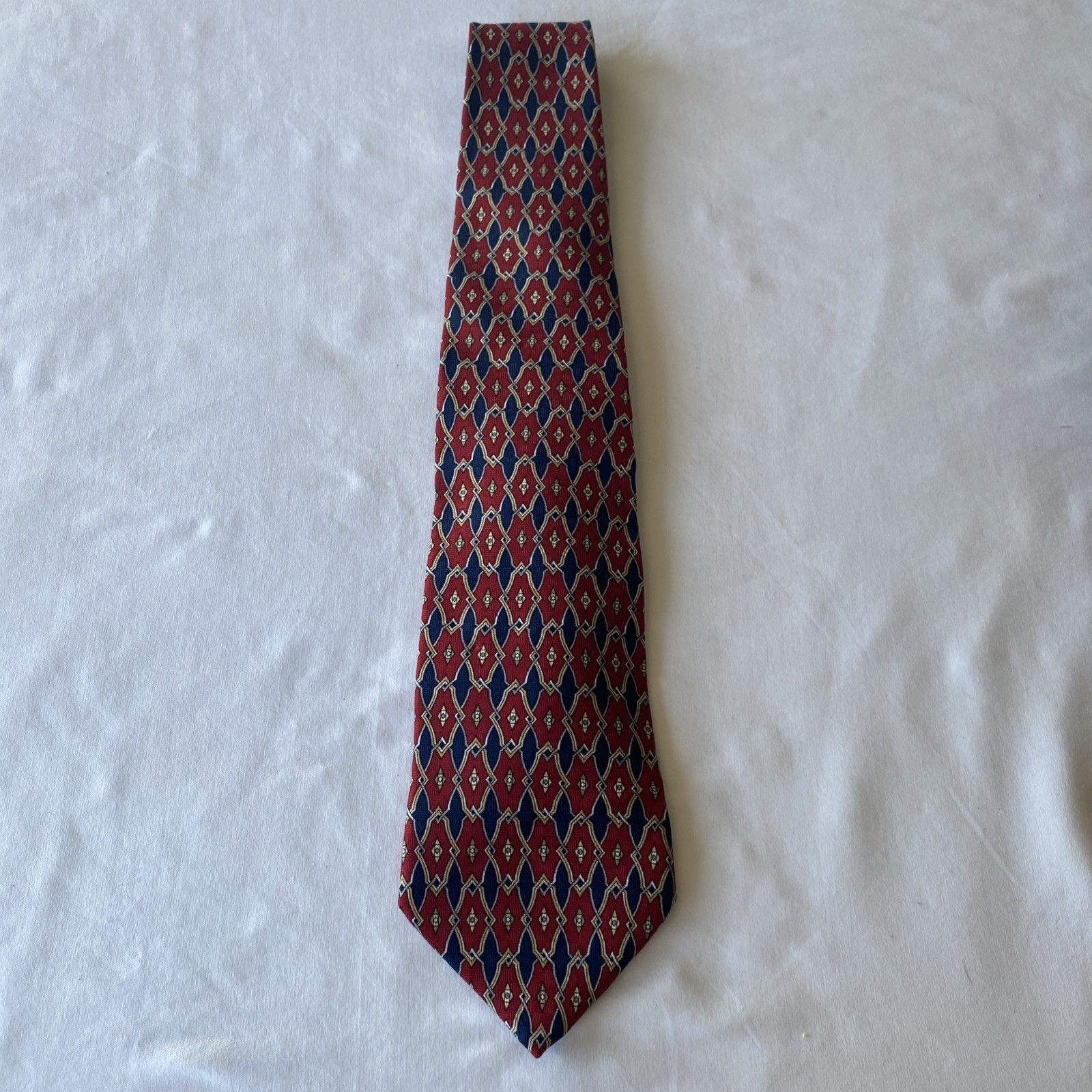 Men's Vintage Tie Woodward 100% Silk