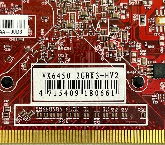 2GB PowerColor R91KD VXT VX6450 2GBK3-HV2 VGA/HDMI/DVI PCIe Graphics Card - Image 2 of 4