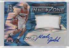 2016 Spectra In the Zone Memorabilia Neon Blue 84/99 Marcin Gortat #31 Auto h3a