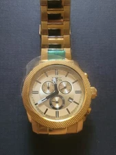 Invicta Pro Diver 1774 Wrist Watch for Men New With Tag Gold Needs Battery